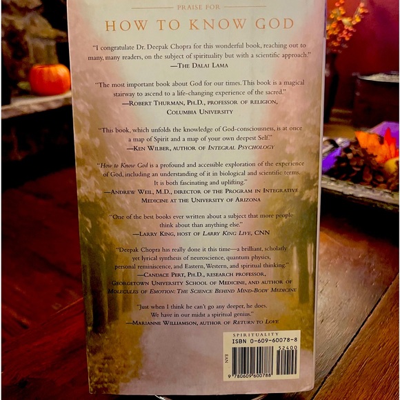 NEW How to Know God by Deepak Chopra - Picture 2 of 2